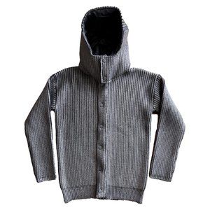 Burberry Prorsum Metallic Painted Hooded Jacket